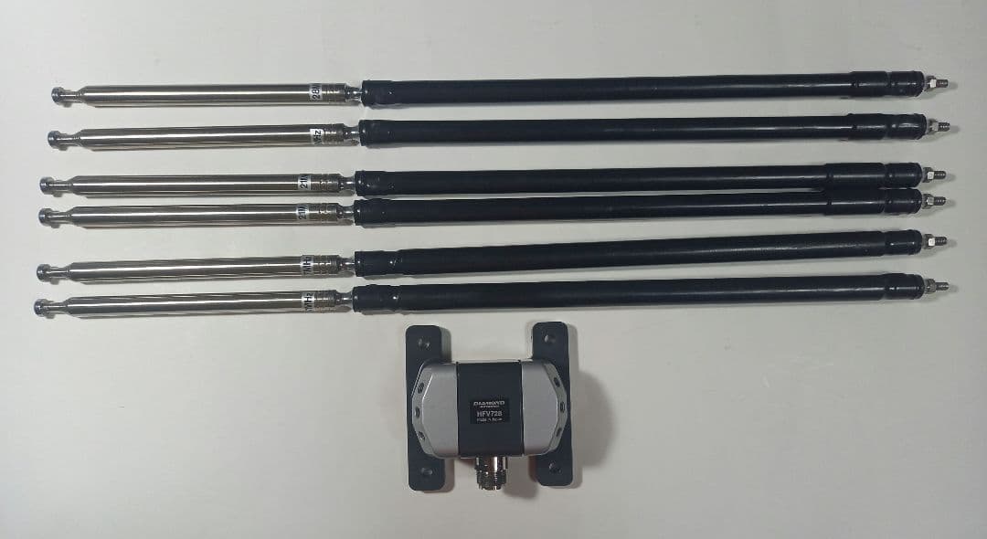 DIAMOND HFV728 ベランダ用短縮形ダイポールアンテナ