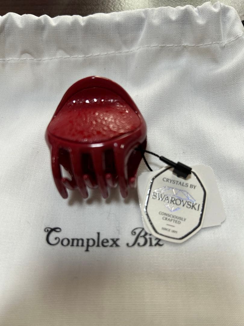 Complex Biz 赤　ドロップクリップ