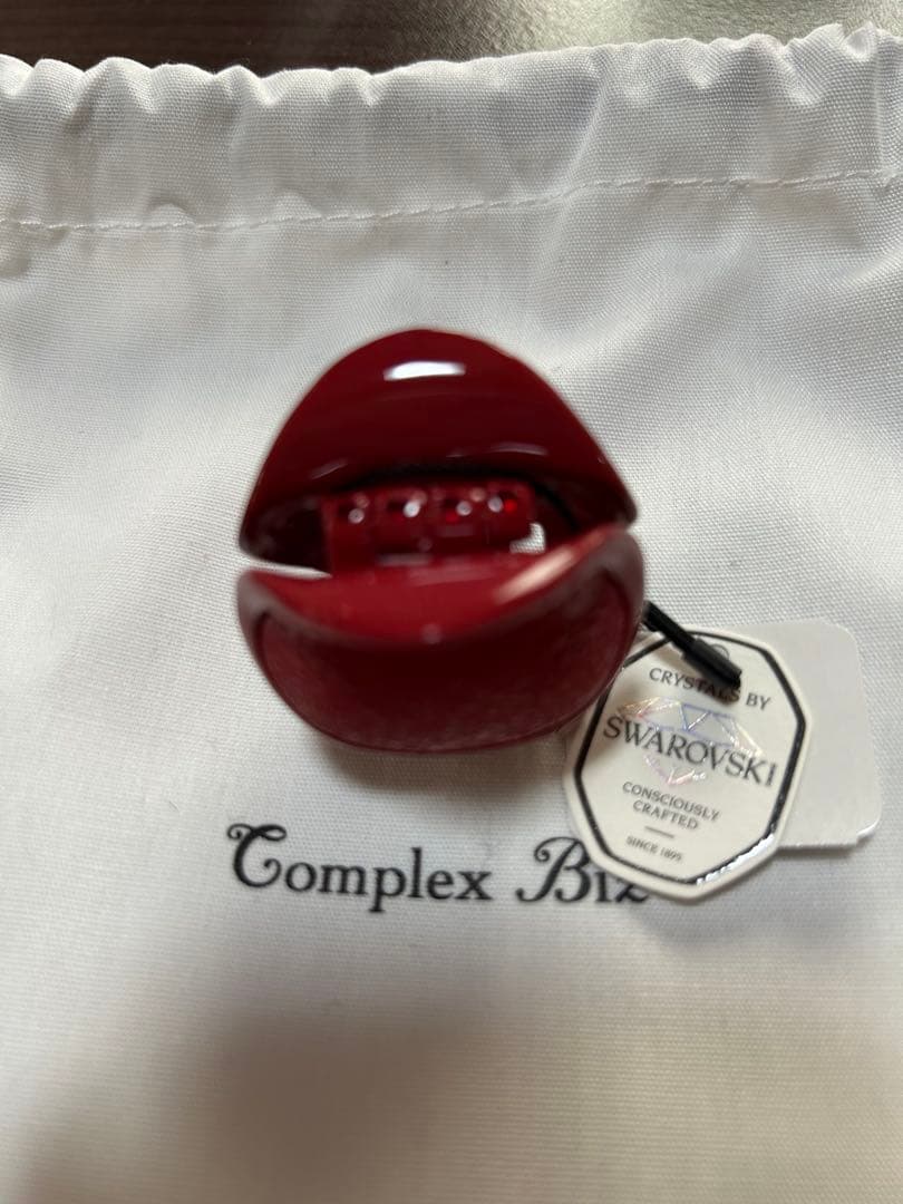 Complex Biz 赤　ドロップクリップ