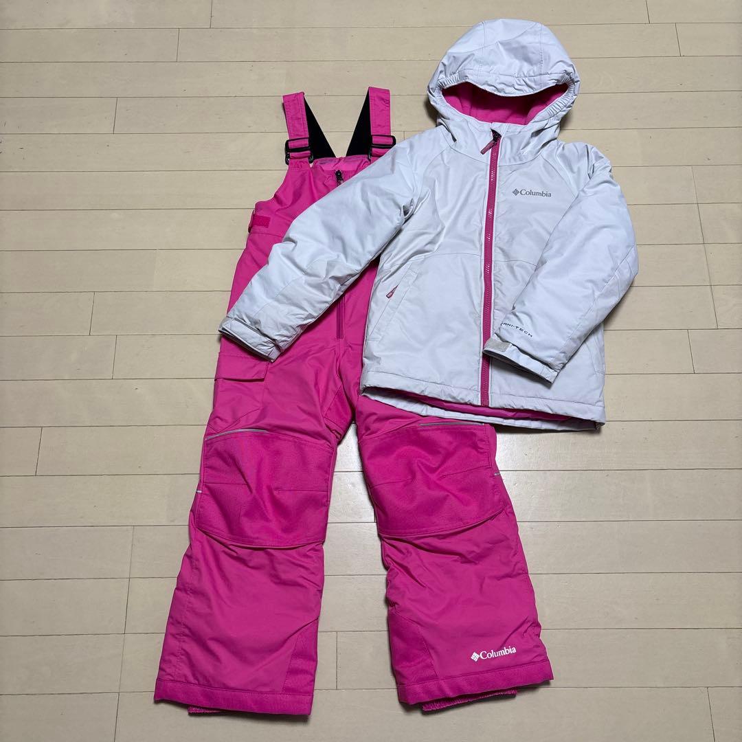 Columbia スキーウエア上下 xs(120)