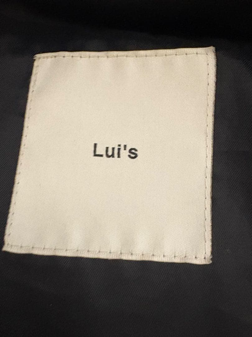 Lui’s ブラック ダウンジャケット