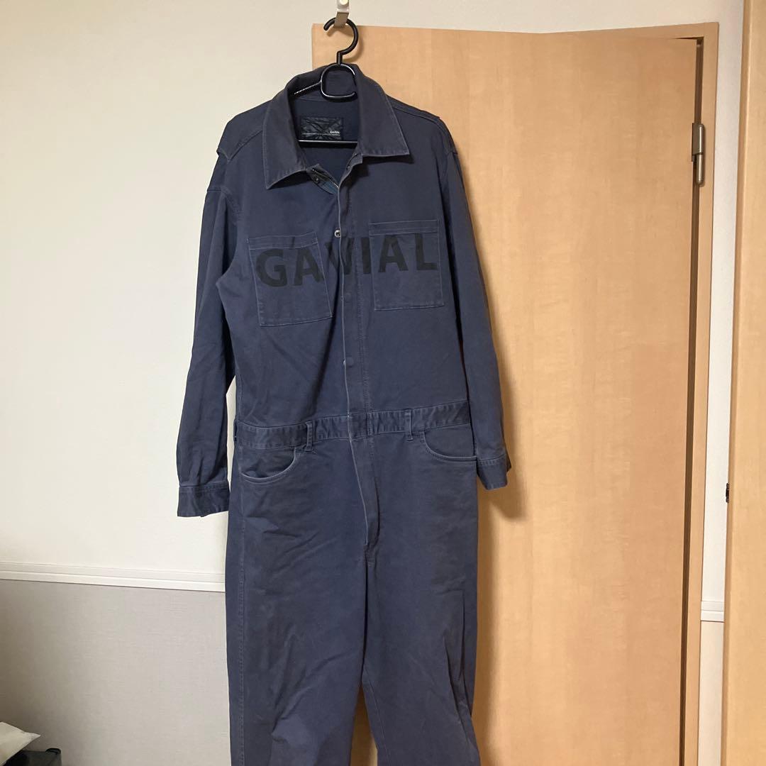 charcoal オーバーオール gavial