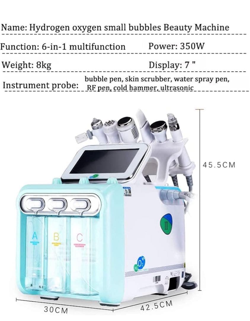多機能美顔器 6-in-1 美容機器