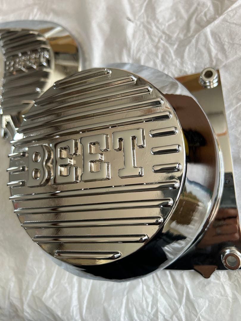 Z*A様 kh400 エンジンカバー、ポンプカバーセット　メッキ