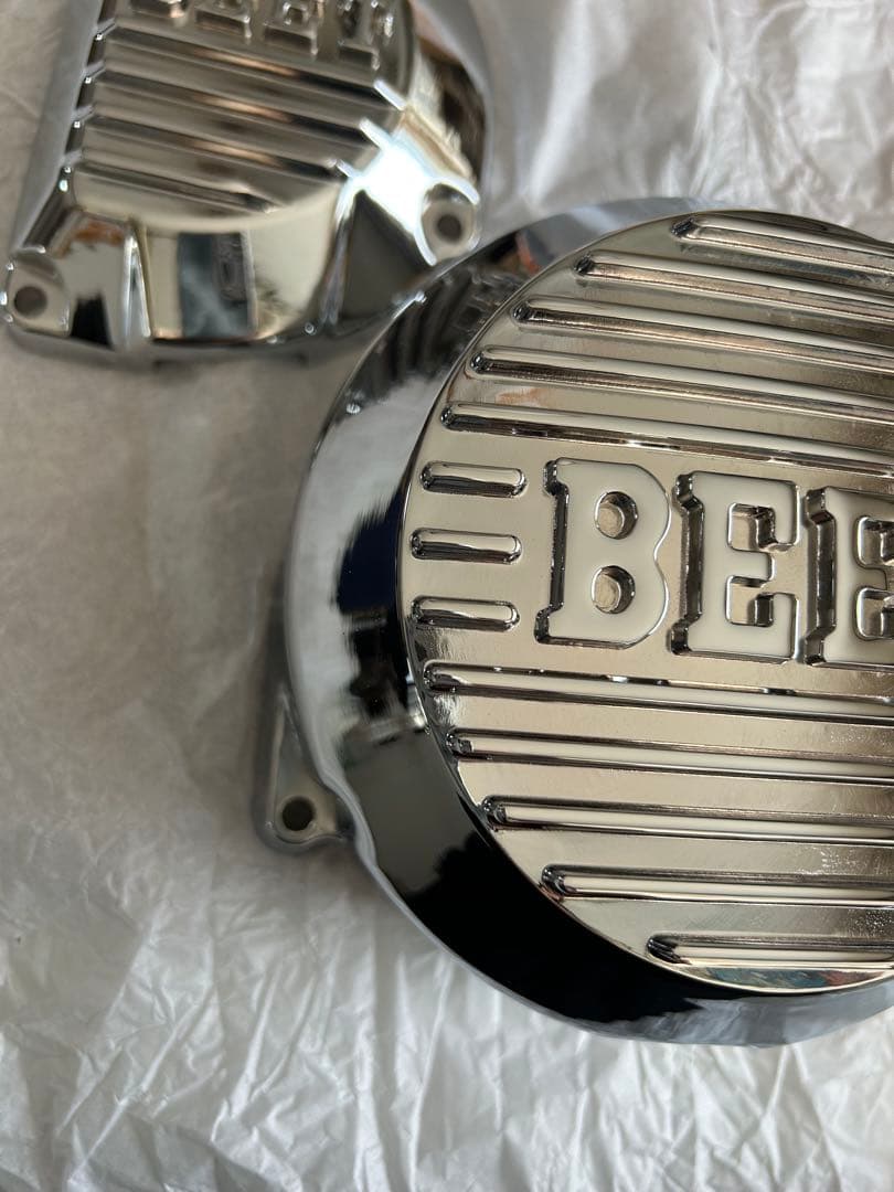 Z*A様 kh400 エンジンカバー、ポンプカバーセット　メッキ