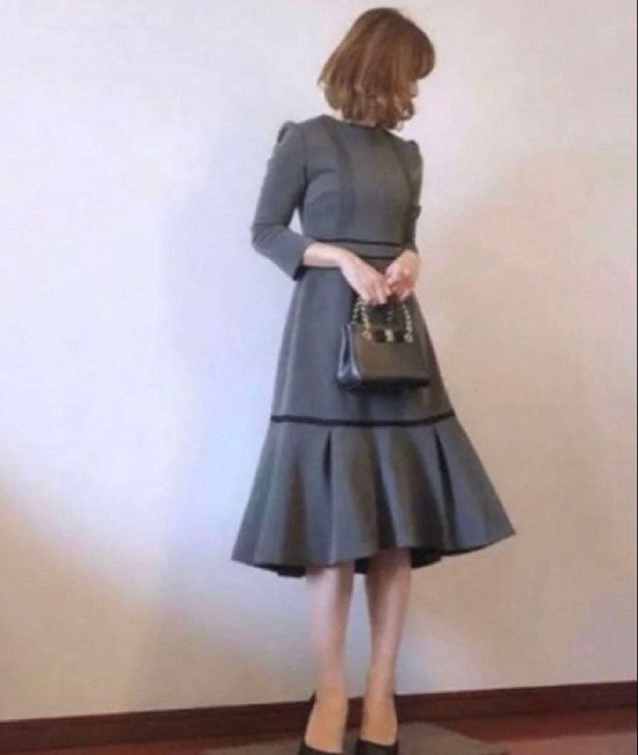 セルフォードcelfordレース切り替えワンピース石原さとみフォーマル式佳子様