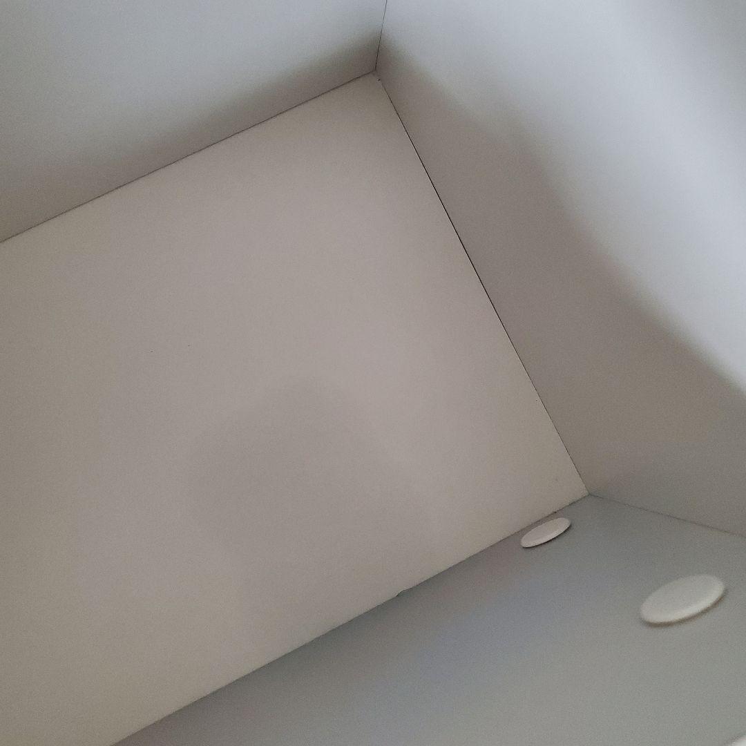 送料込み佐藤産業ANRI デスクドレッサー ホワイト(1/2 ドレッサーのみ)