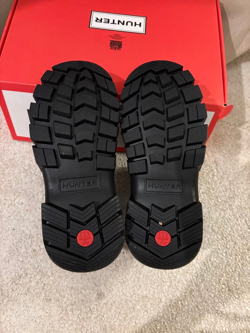 ハンター HUNTER イントレピッド ジップ アンクル スノーブーツ