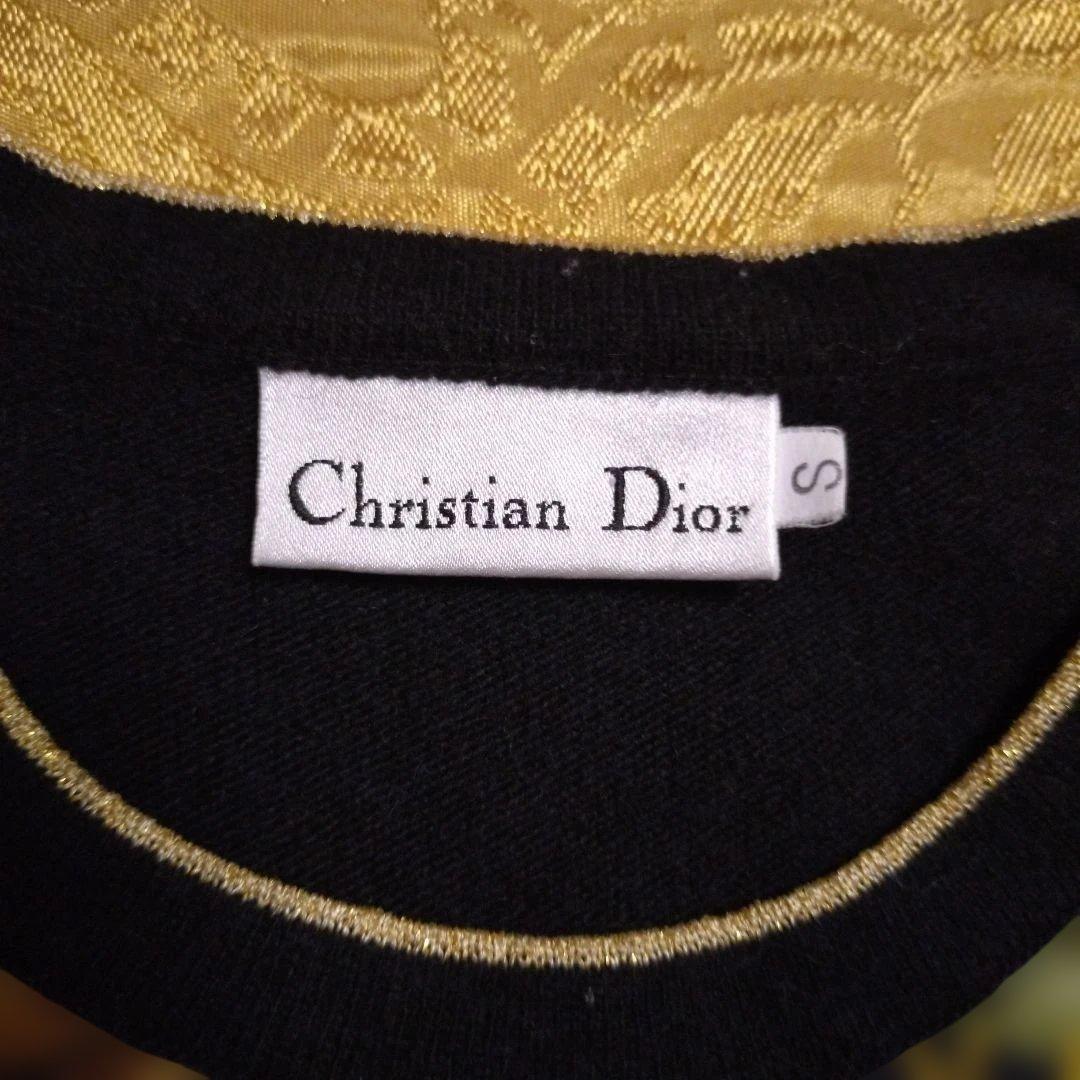 専用Christian Dior フラワープリント 半袖セータートップス