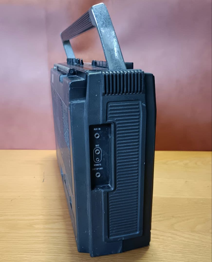 ラジカセ　ナショナルRQ-556　【整備、動作品】