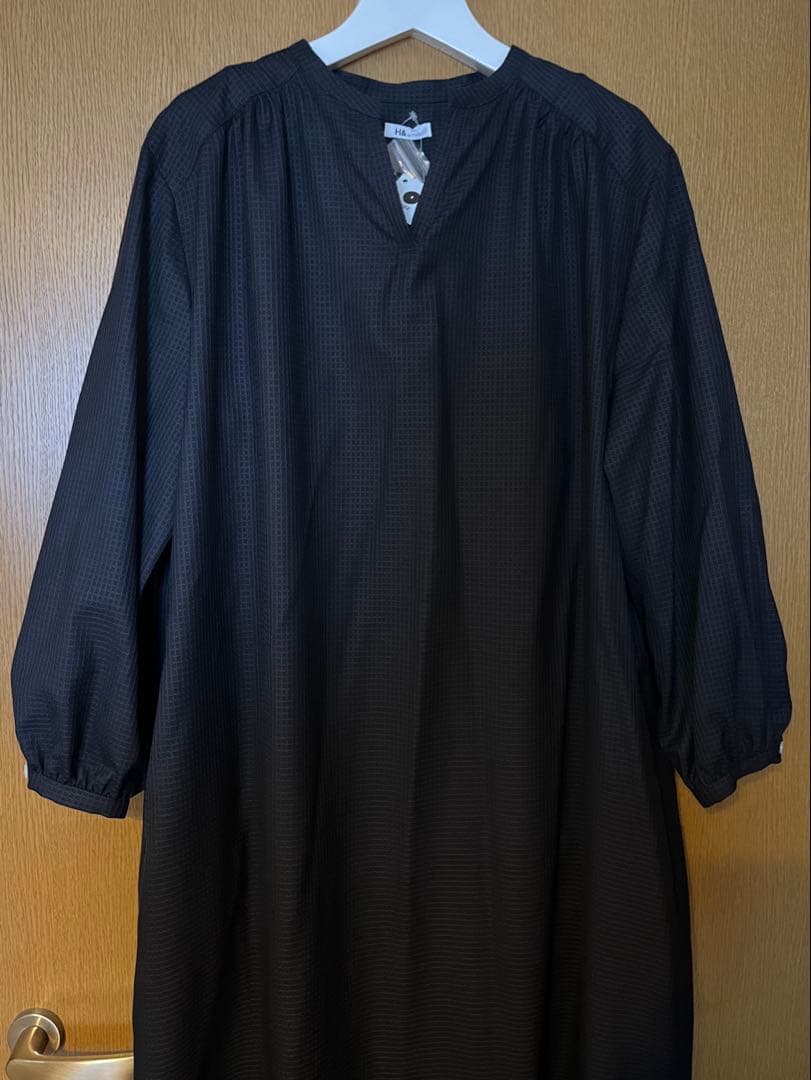 IDEE H&by POOL ワンピース ネイビー チェック