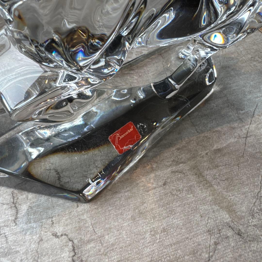 Baccarat クリスタル馬の彫刻