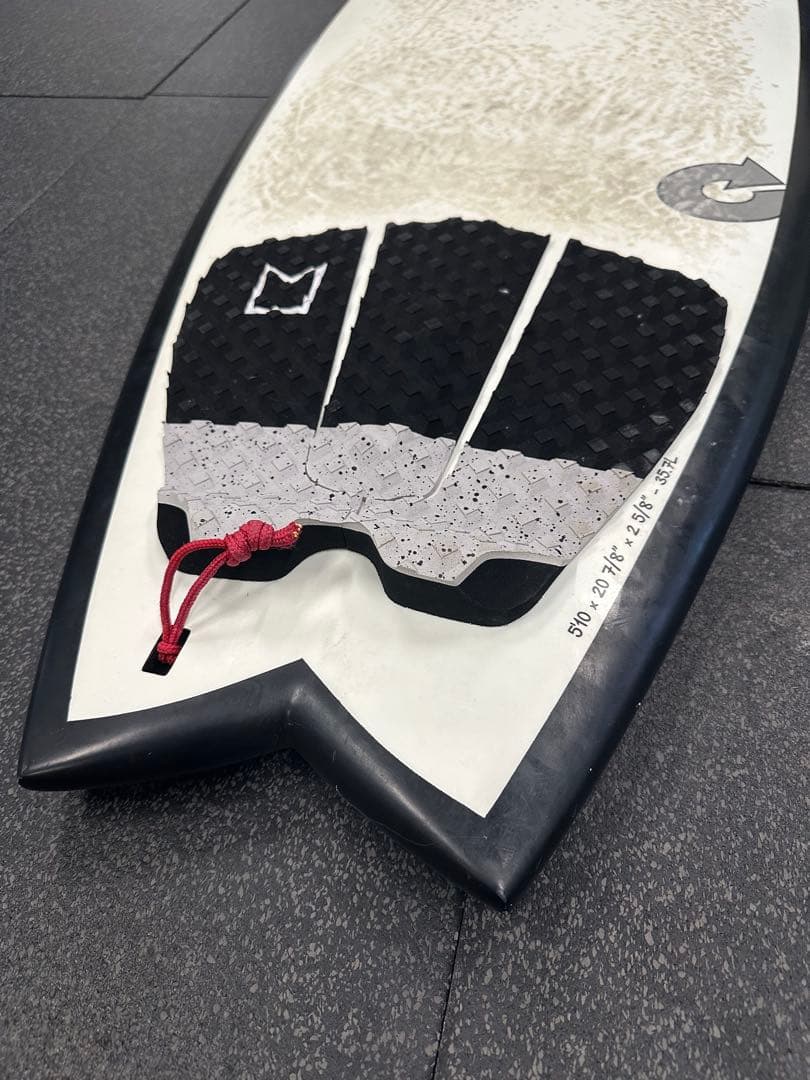 超美品　送料無料　アルメリック　ショートボード チャネルアイランズ 5/10