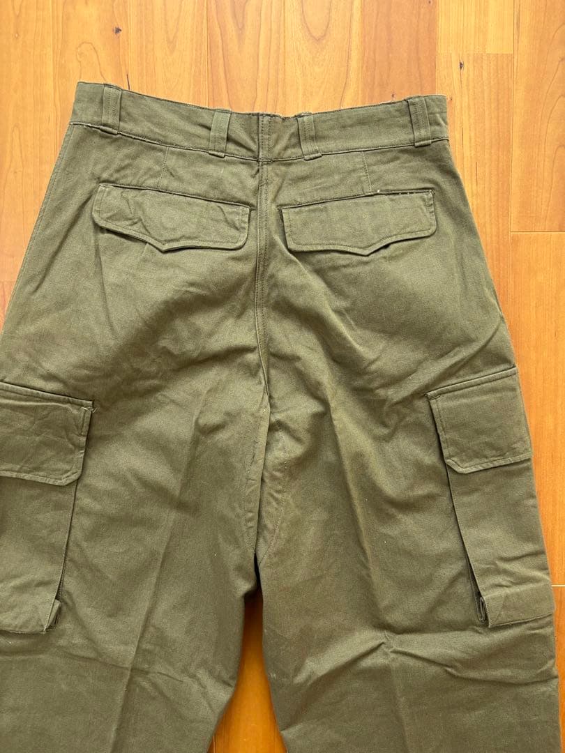 希少 実物 超美品 フランス軍 M-47 カーゴパンツ 後期型