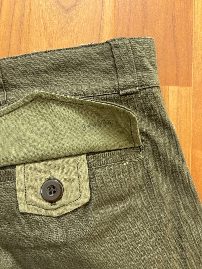 希少 実物 超美品 フランス軍 M-47 カーゴパンツ 後期型