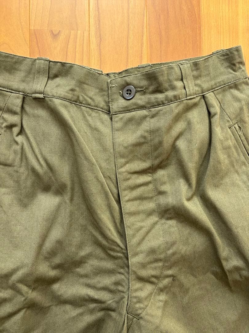 希少 実物 超美品 フランス軍 M-47 カーゴパンツ 後期型
