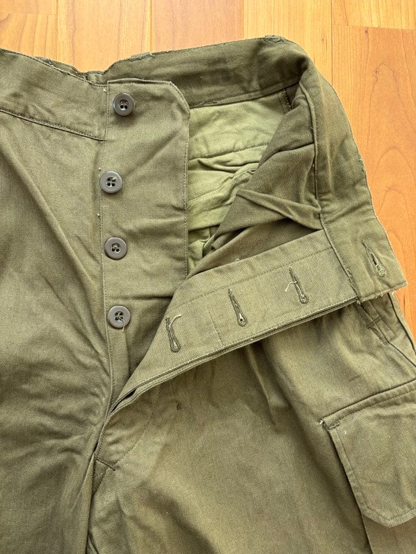 希少 実物 超美品 フランス軍 M-47 カーゴパンツ 後期型