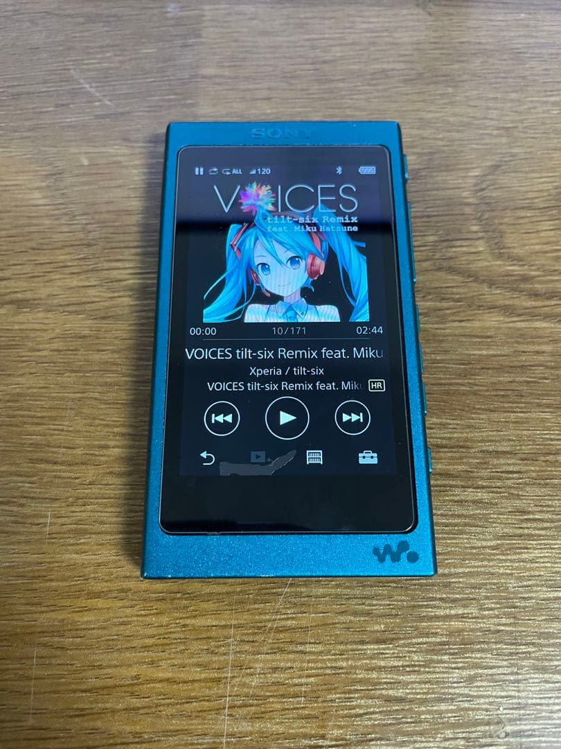 SONY NW-A35デジタルオーディオプレーヤー ビリジアンブルー