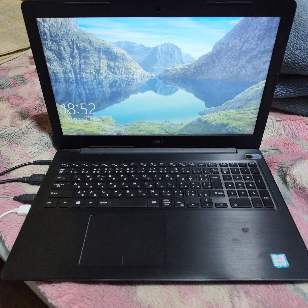 DELL ノートPC 15.6インチ ブラック