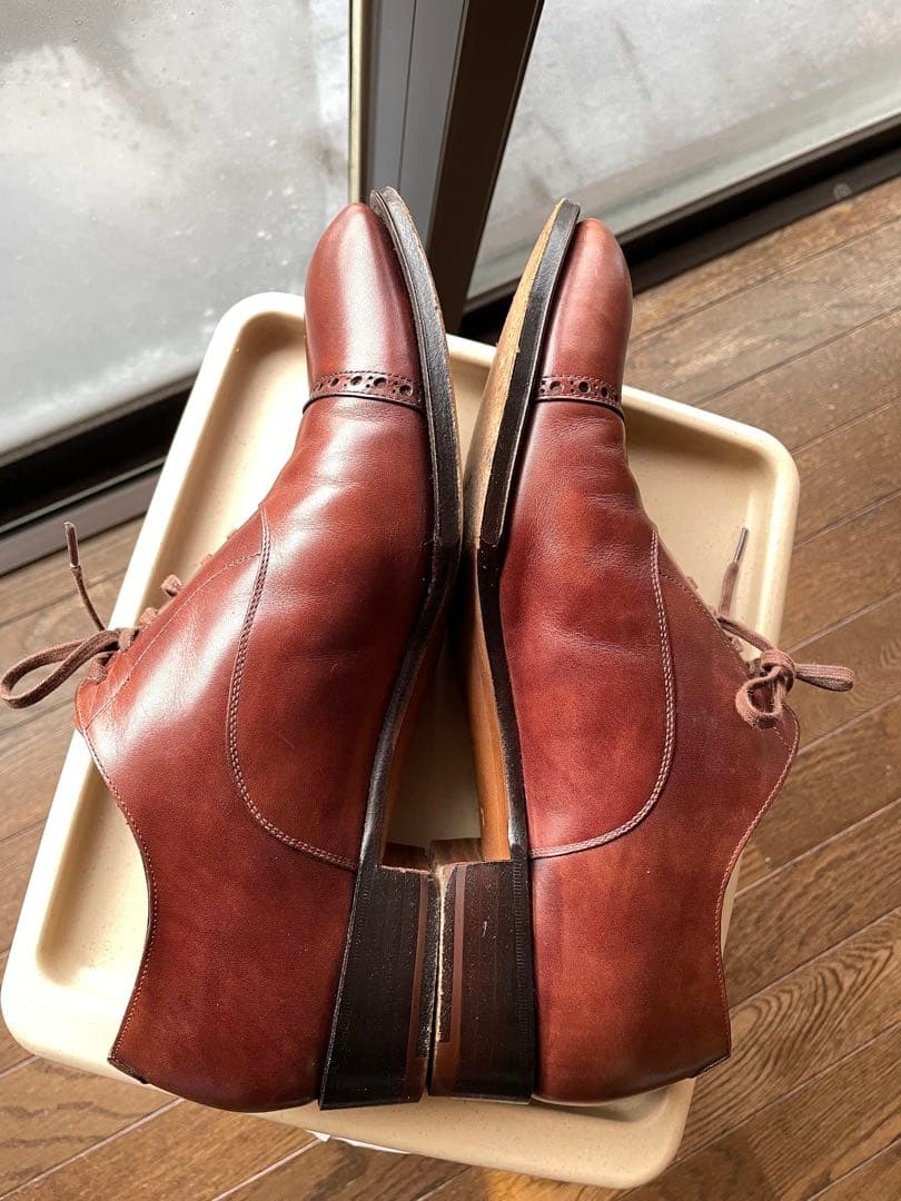 シェットランドフォックス　パンチドキャップトゥ ケンジントンⅡ サイズ7