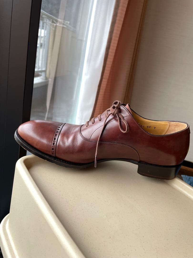 シェットランドフォックス　パンチドキャップトゥ ケンジントンⅡ サイズ7