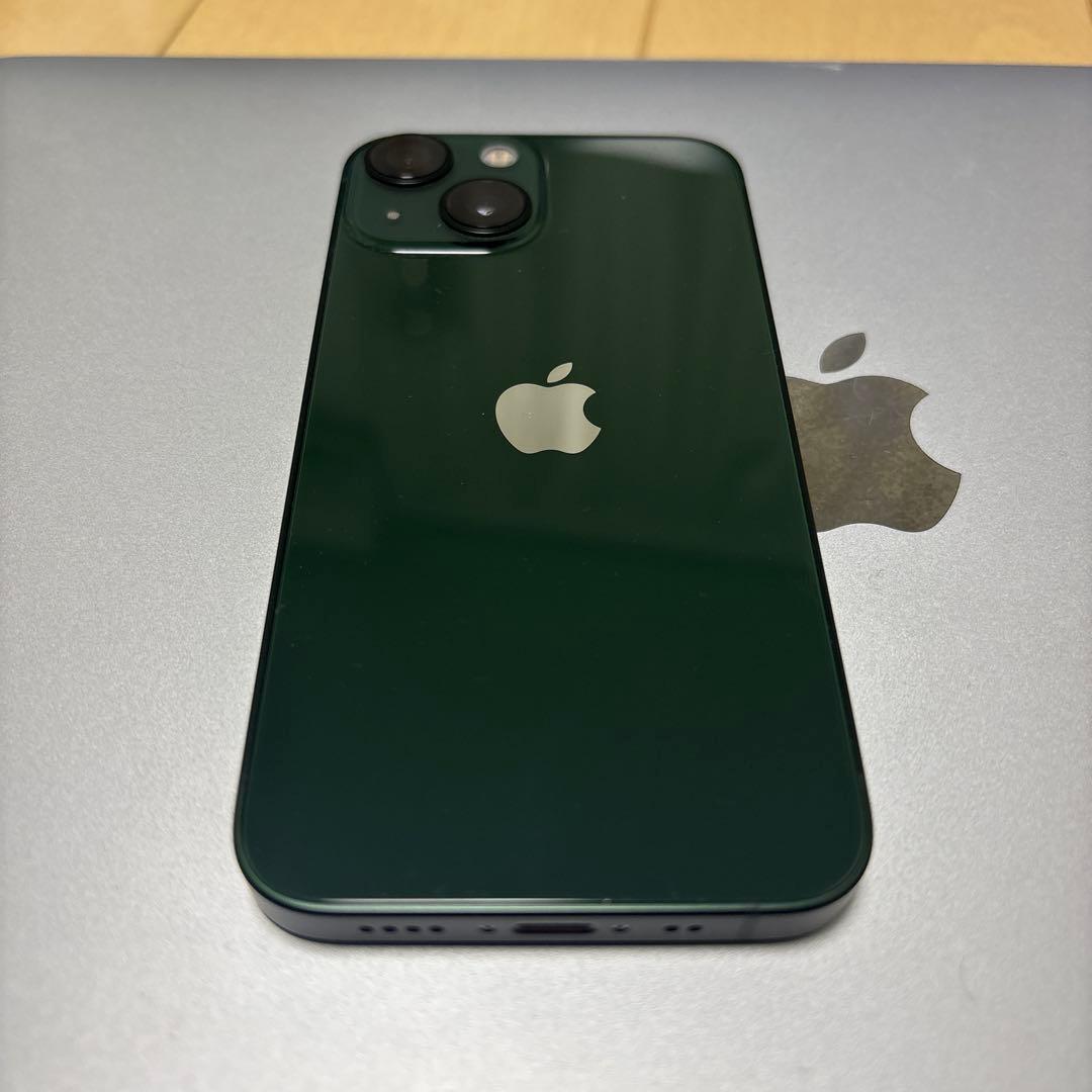 美品　iPhone13mini グリーン　256GB SIMフリー