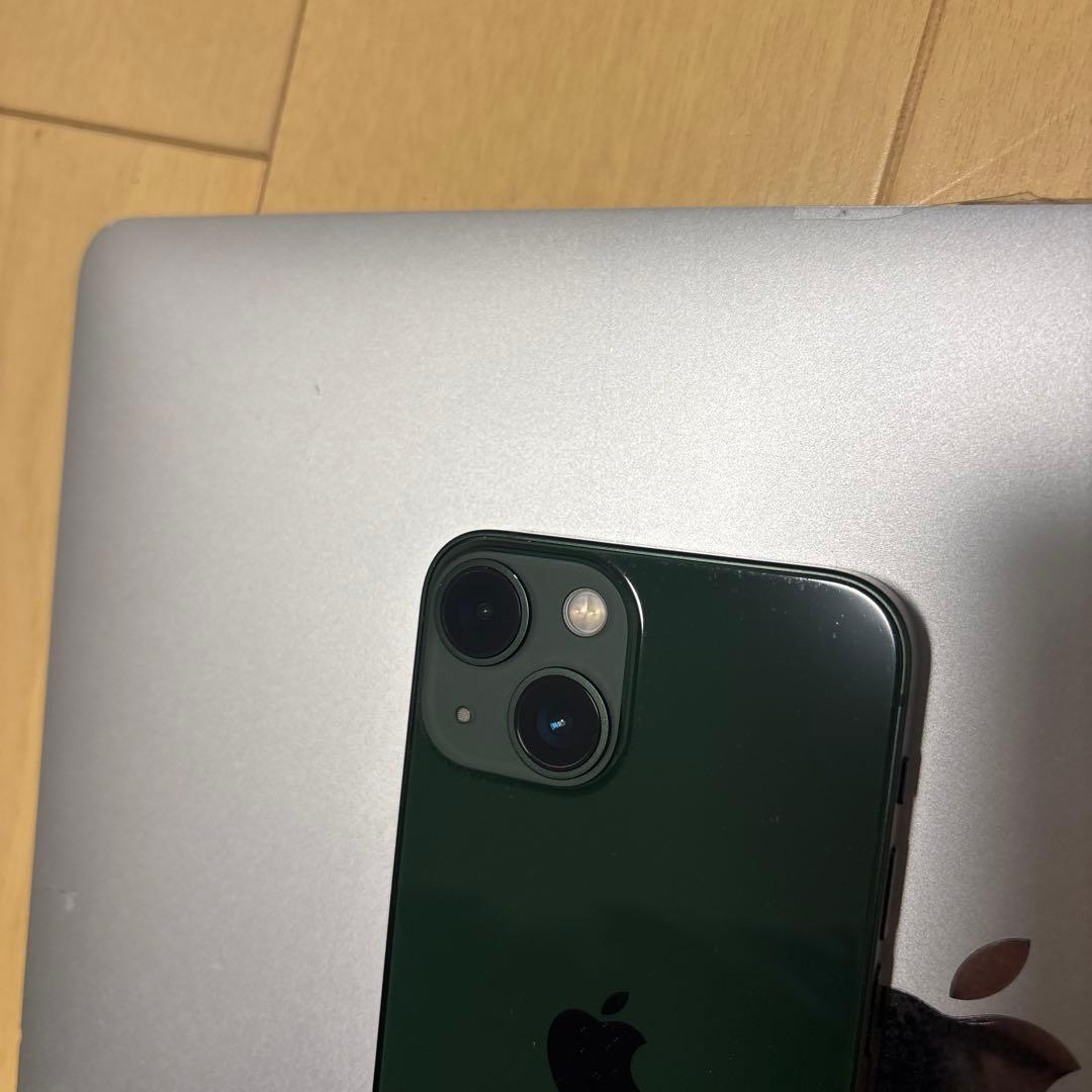 美品　iPhone13mini グリーン　256GB SIMフリー
