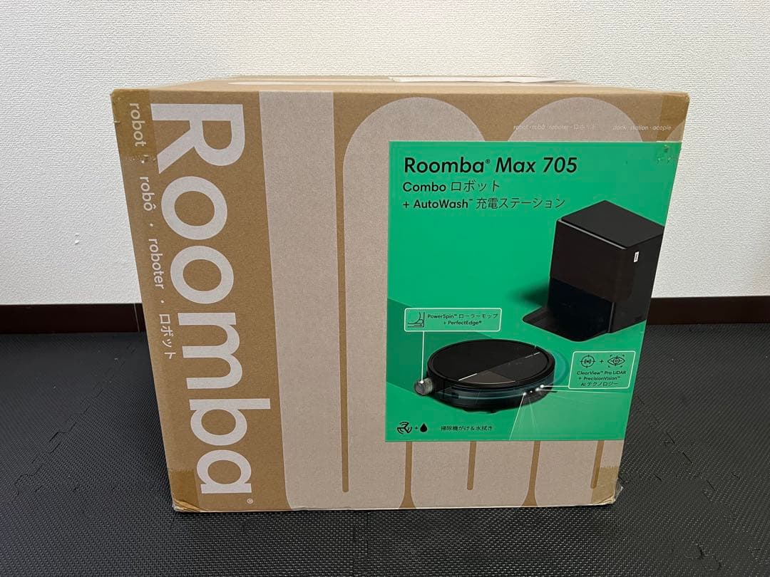Roomba Max 705 Combo + AutoWash充電ステーション