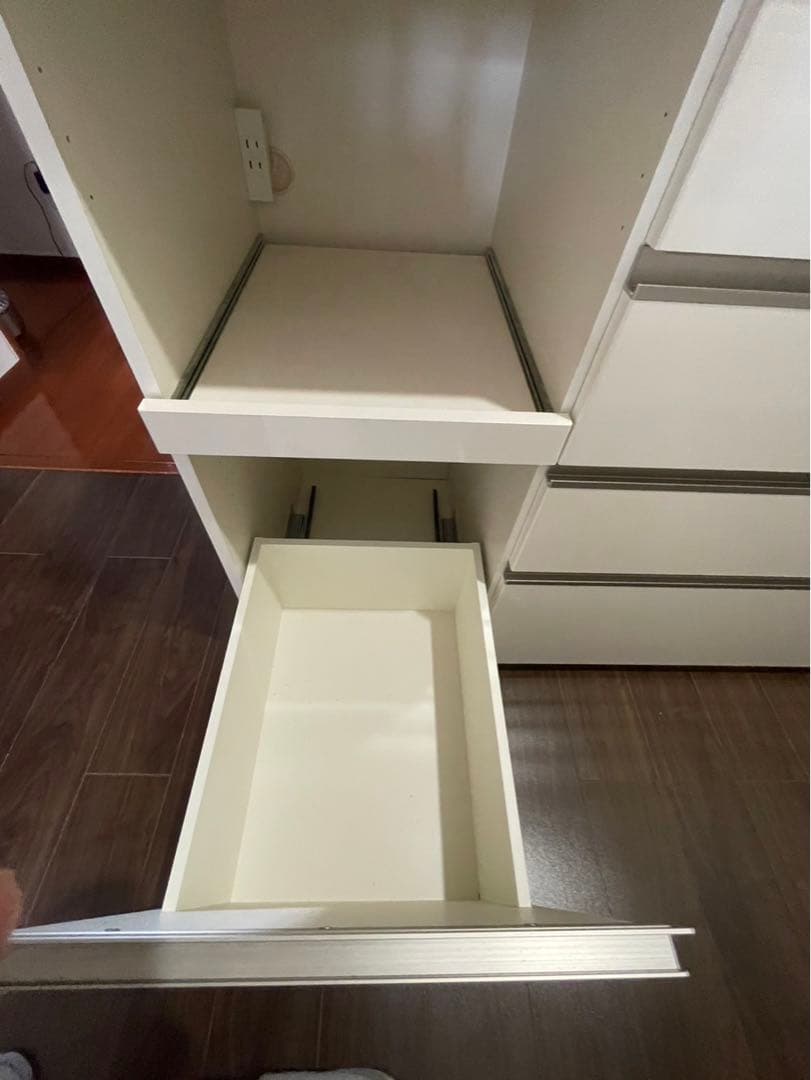 パモウナ　160幅キッチンカウンター 【送料込み】