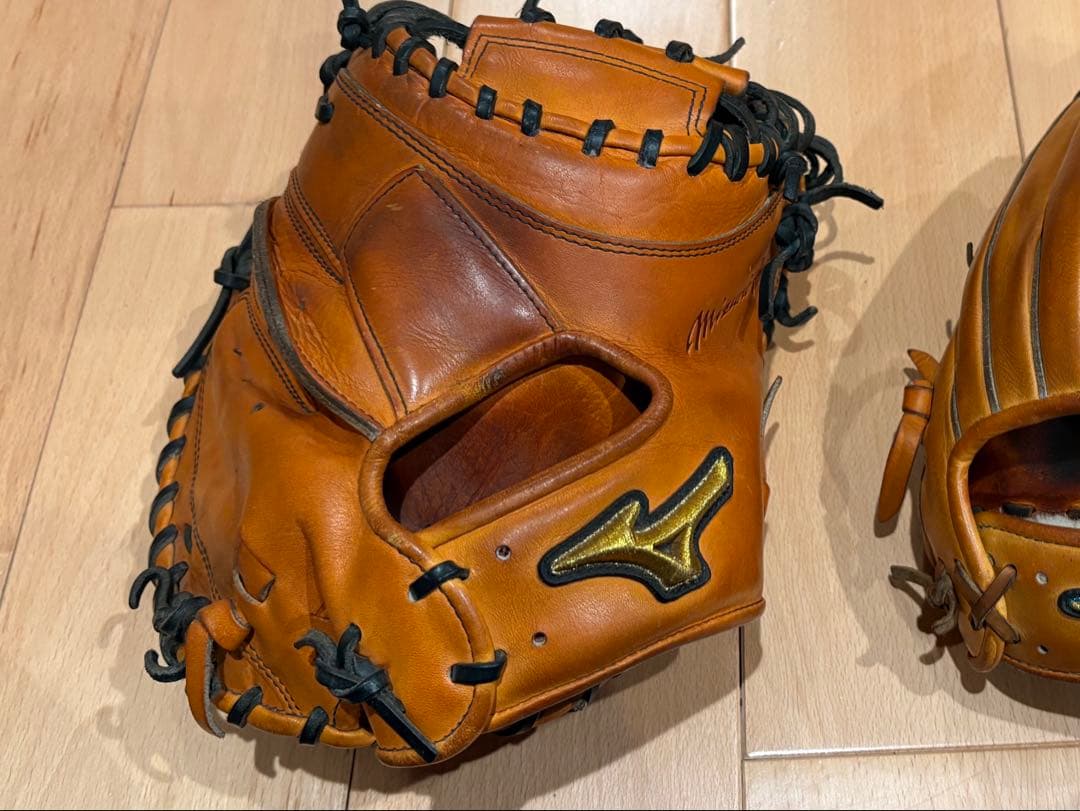 ミズノプロ　軟式用　號　キャッチャーミット　BD型