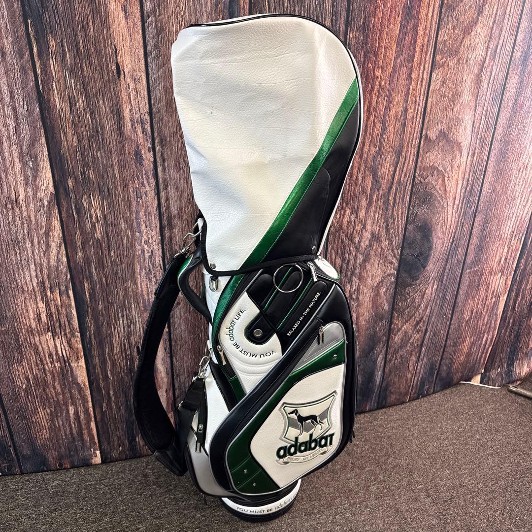 アダバット adabat キャディーバッグ ホワイト