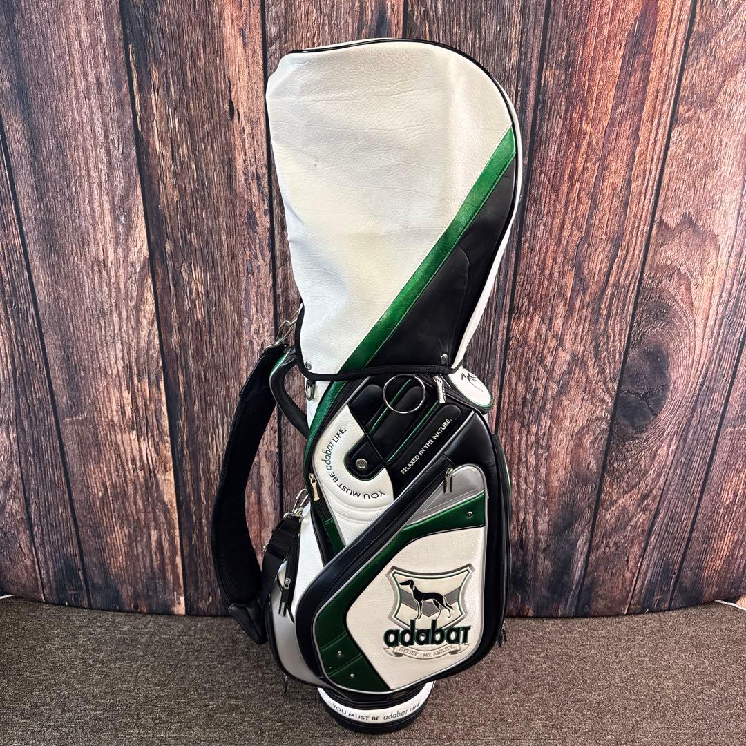 アダバット adabat キャディーバッグ ホワイト