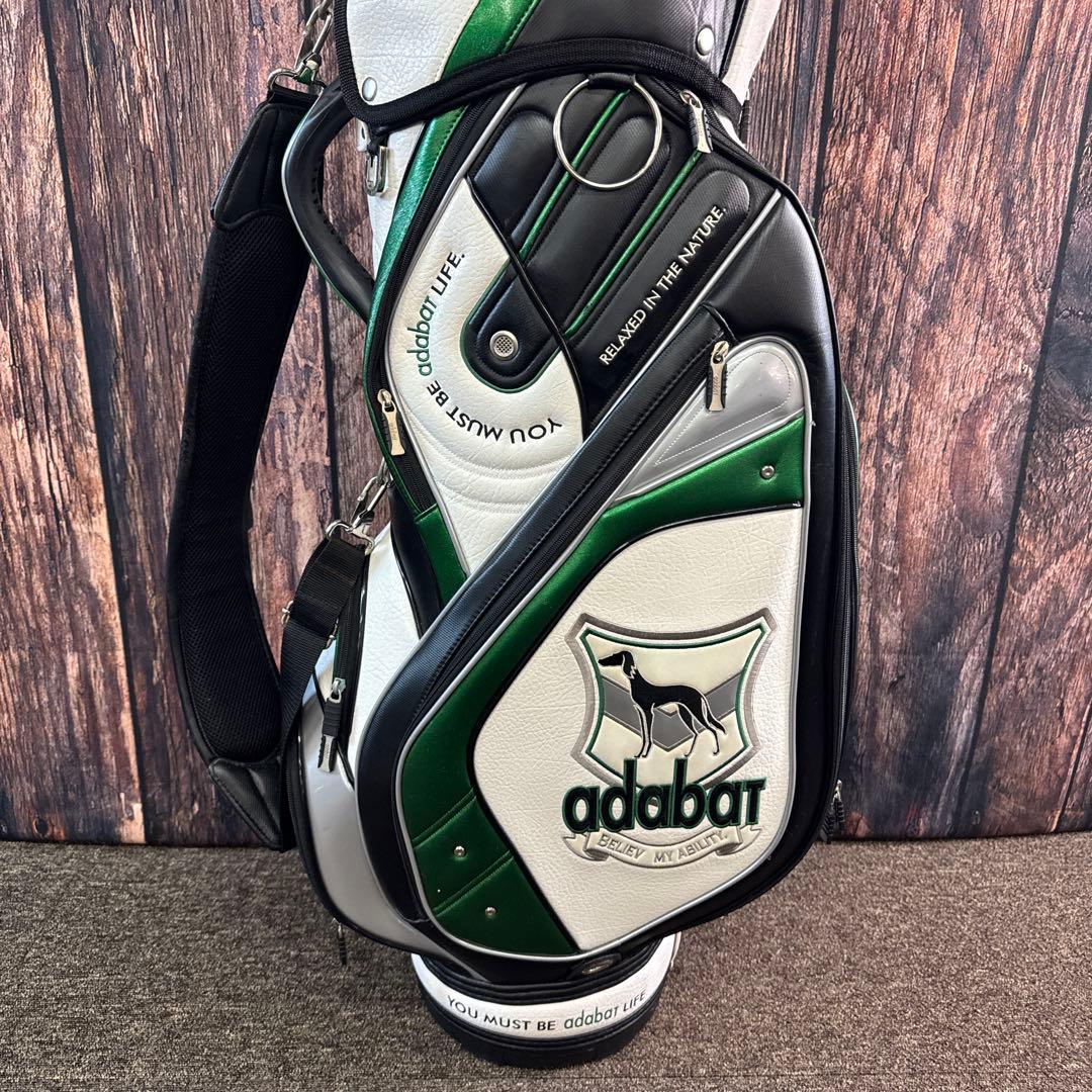 アダバット adabat キャディーバッグ ホワイト