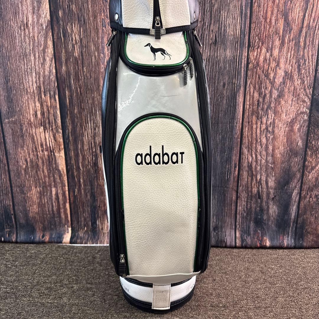 アダバット adabat キャディーバッグ ホワイト