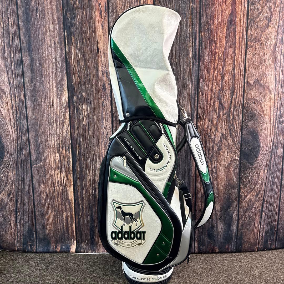 アダバット adabat キャディーバッグ ホワイト