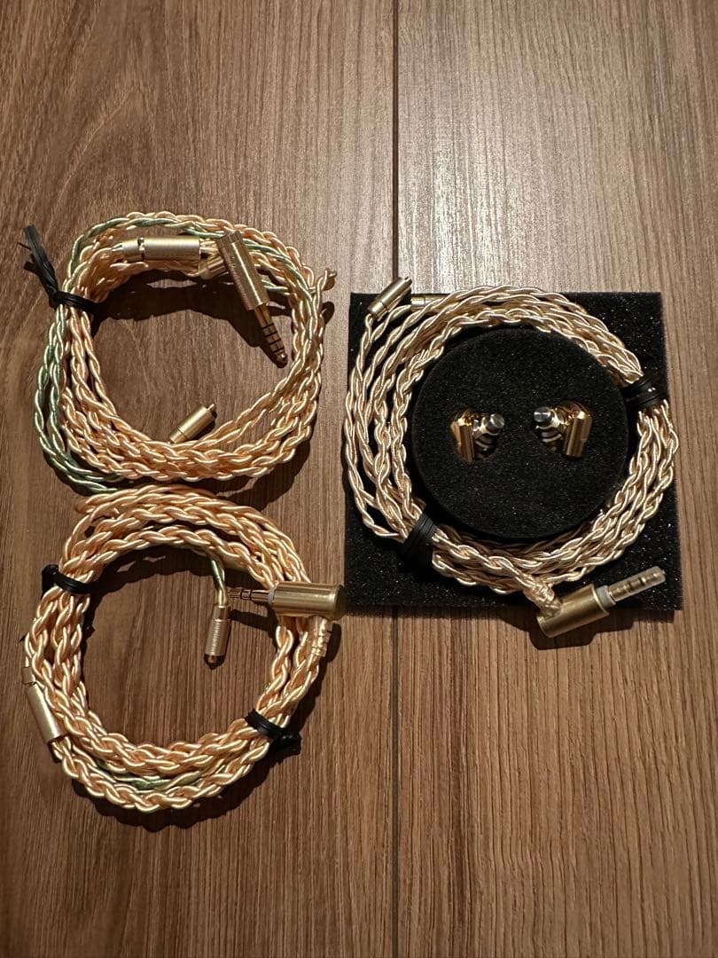 t*a様 acoustune HS1695TI 有線イヤホン 予備ケーブル2本付