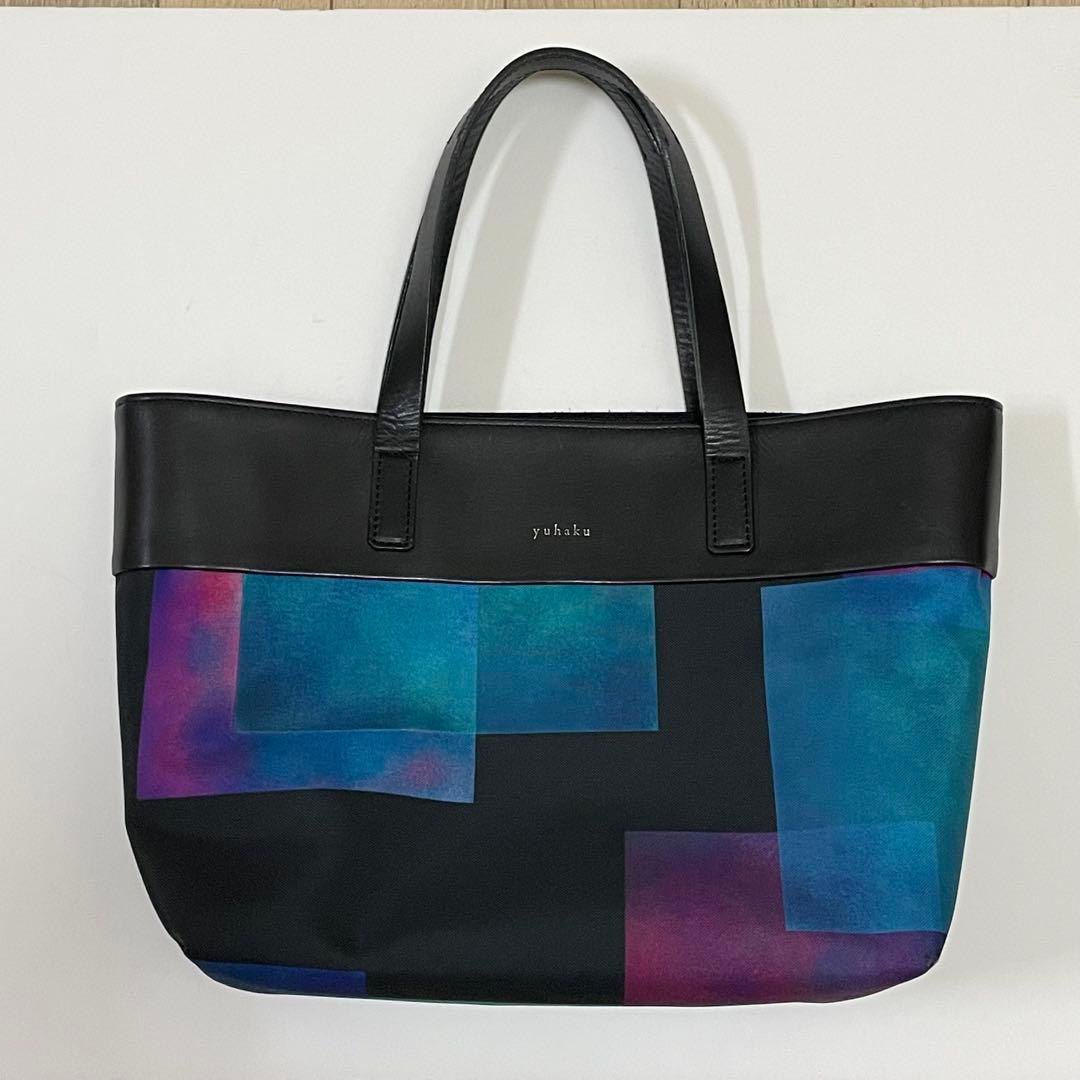 yuhaku ユハク　ドローイング　ハンドバッグ