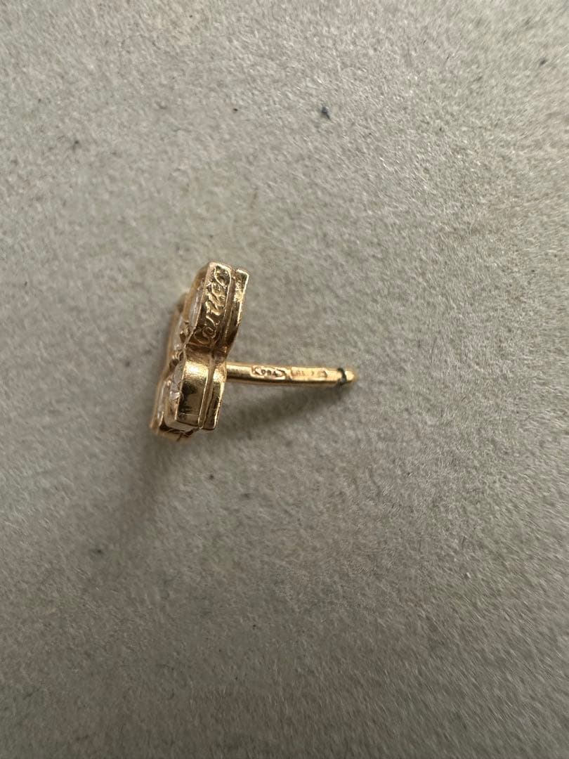 カルティエ　ヒンドゥー　ピアス片耳