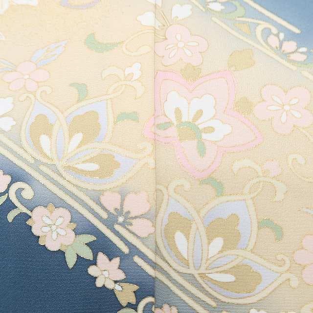 美品 金駒刺繍 正絹 着物 トールサイズ“最上の美を花開く女王！”訪問着 D-5