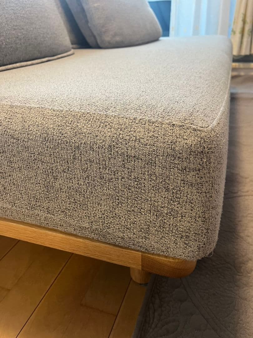 Fumi 無駄のないソファ グレー　アイランドソファ