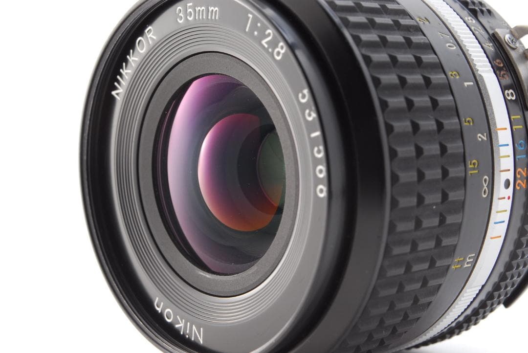 NIKKON NIKKOR 35mm f/2.8 Ai-s レンズ