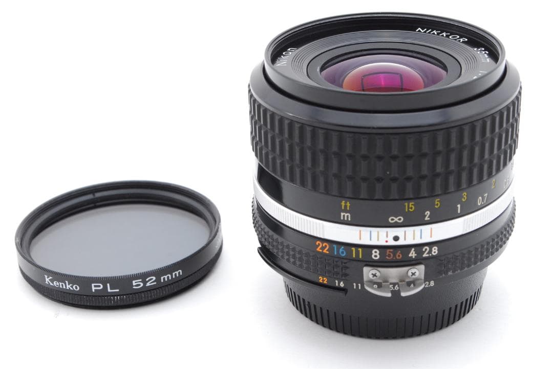 NIKKON NIKKOR 35mm f/2.8 Ai-s レンズ
