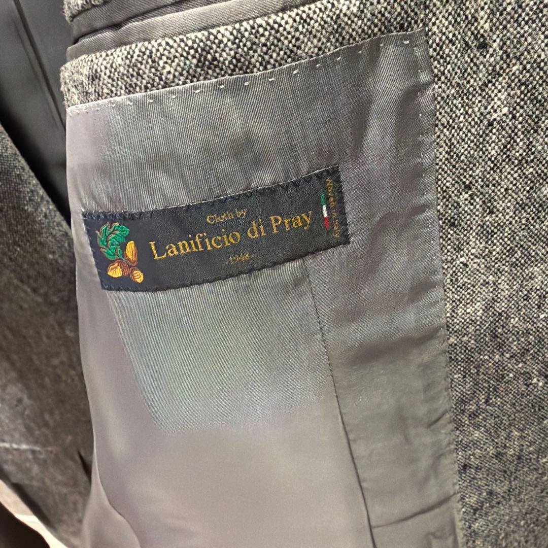 ナノユニバース別注　リングジャケット　シングル　セットアップ　秋冬　44 グレー