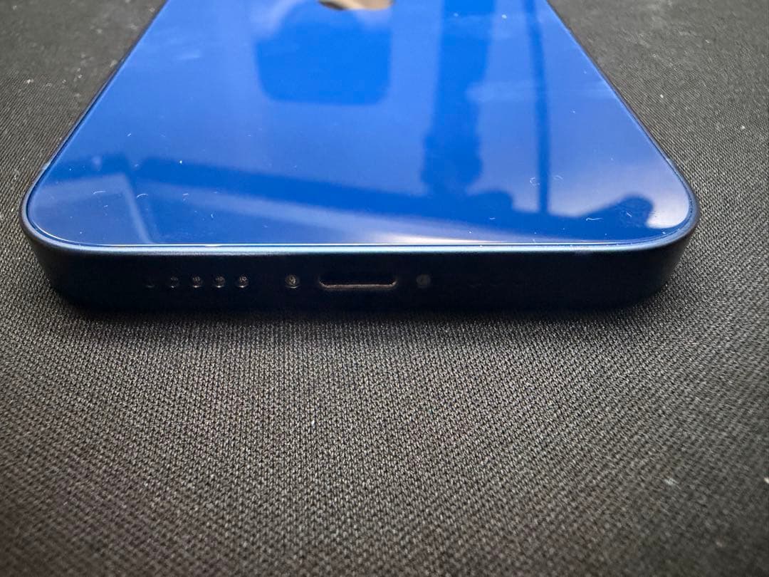 iPhone 12 128GB 青　カバー　充電器