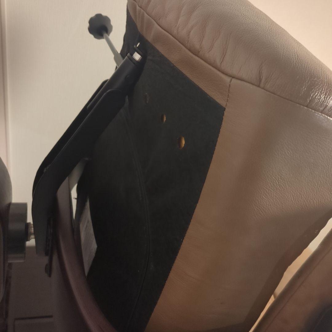 Fjords ブラウン 1人掛けソファ オットマン別売り