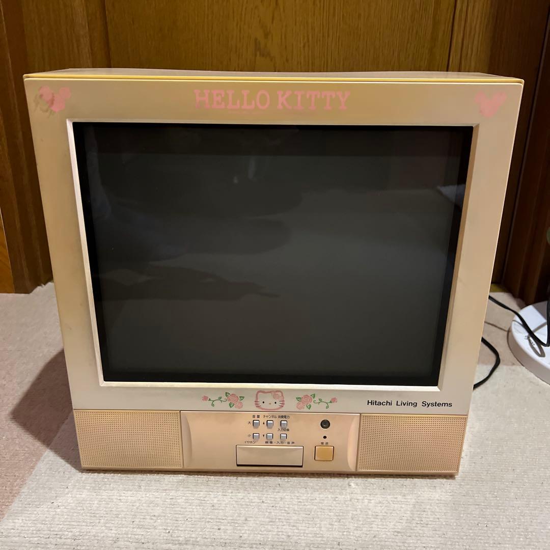 日立⭐︎サンリオHello Kitty⭐︎ブラウン管テレビ2001年式⭐︎訳あり