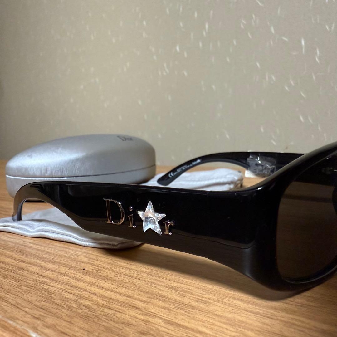 【未使用•長期保管】Dior サングラス ブラック 星vintage