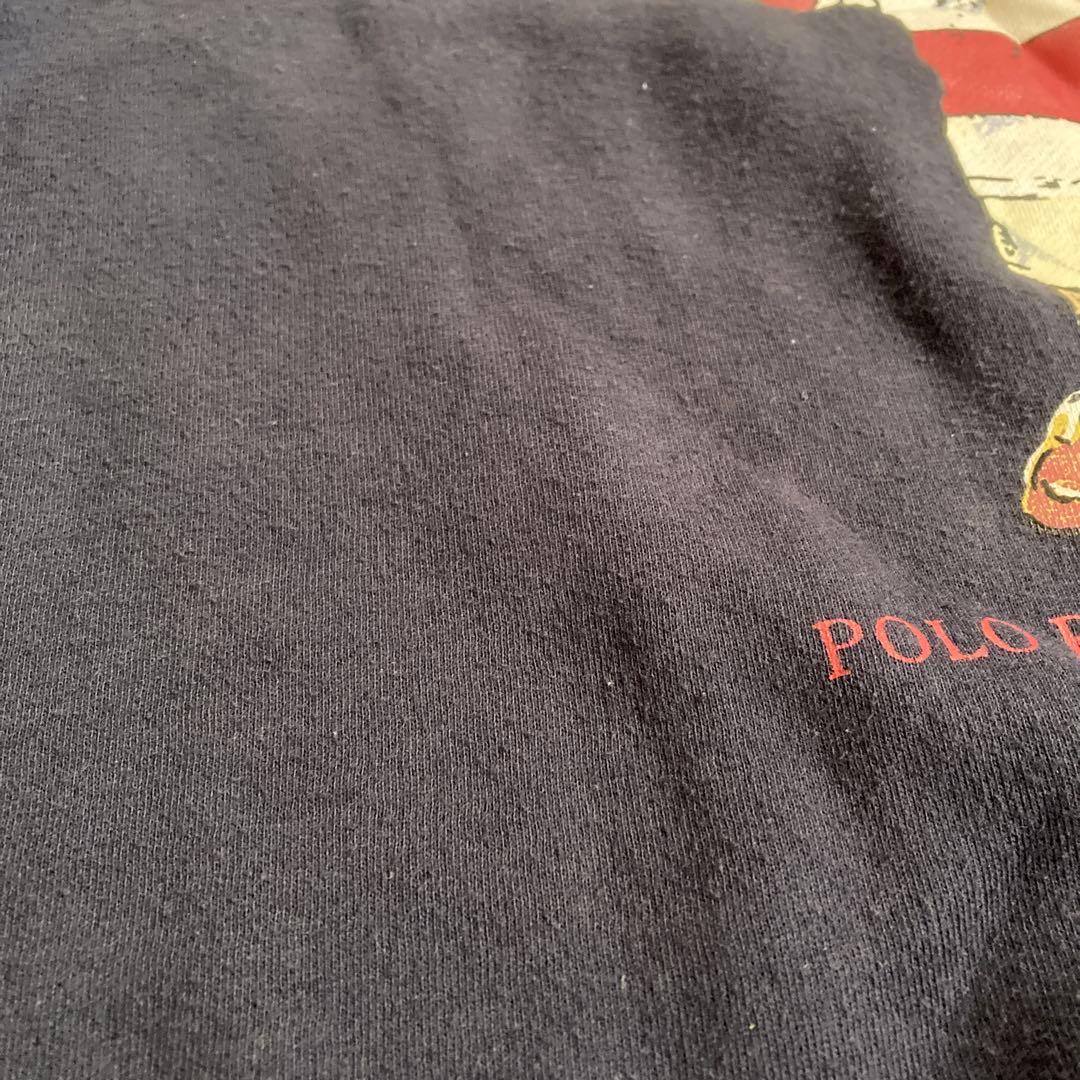 【再値下げ中】　90s ラルフローレン ポロベア M トレーナー 古着