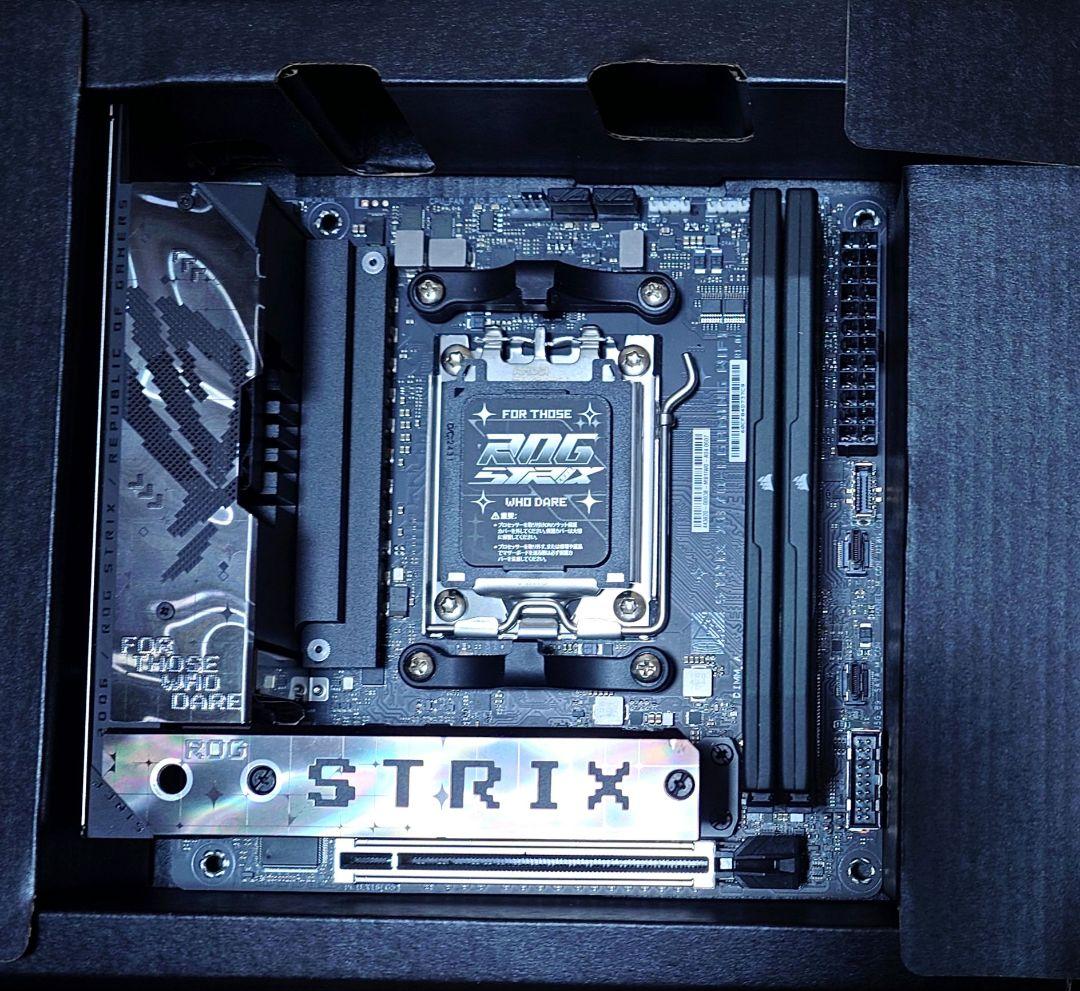 【中古セット】X870 ITXマザーボード＋64GBメモリ