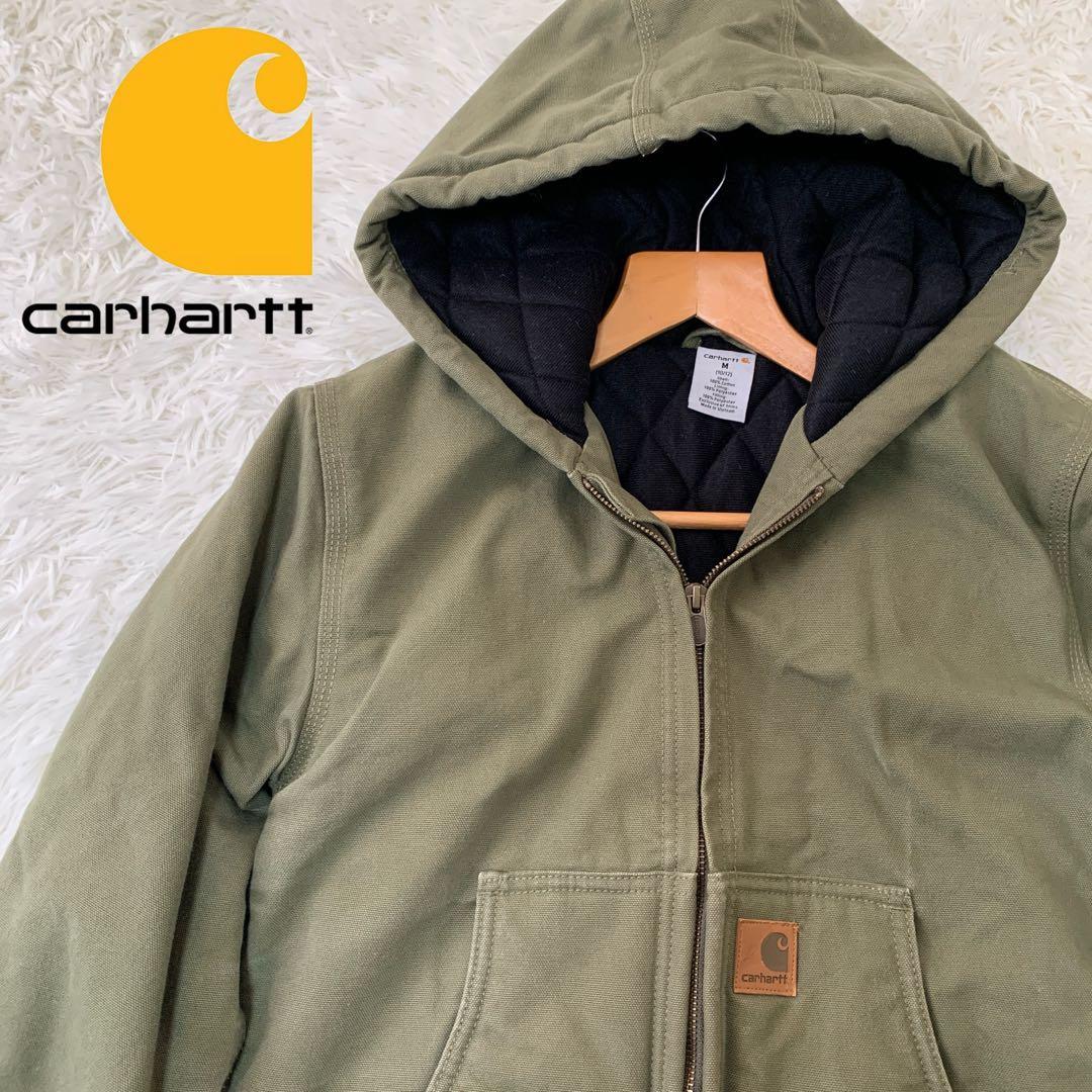 【carhartt】カーハート　アクティブジャケット　キッズ　Ｍ　オリーブ